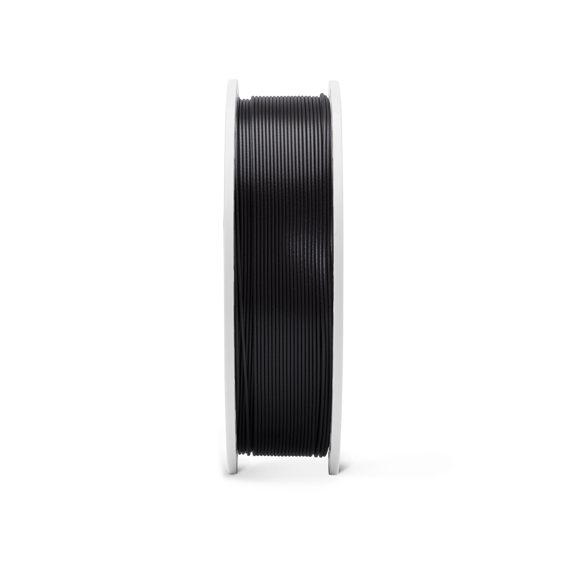 Fiberlogy MattFlex 40D Black Spool front view