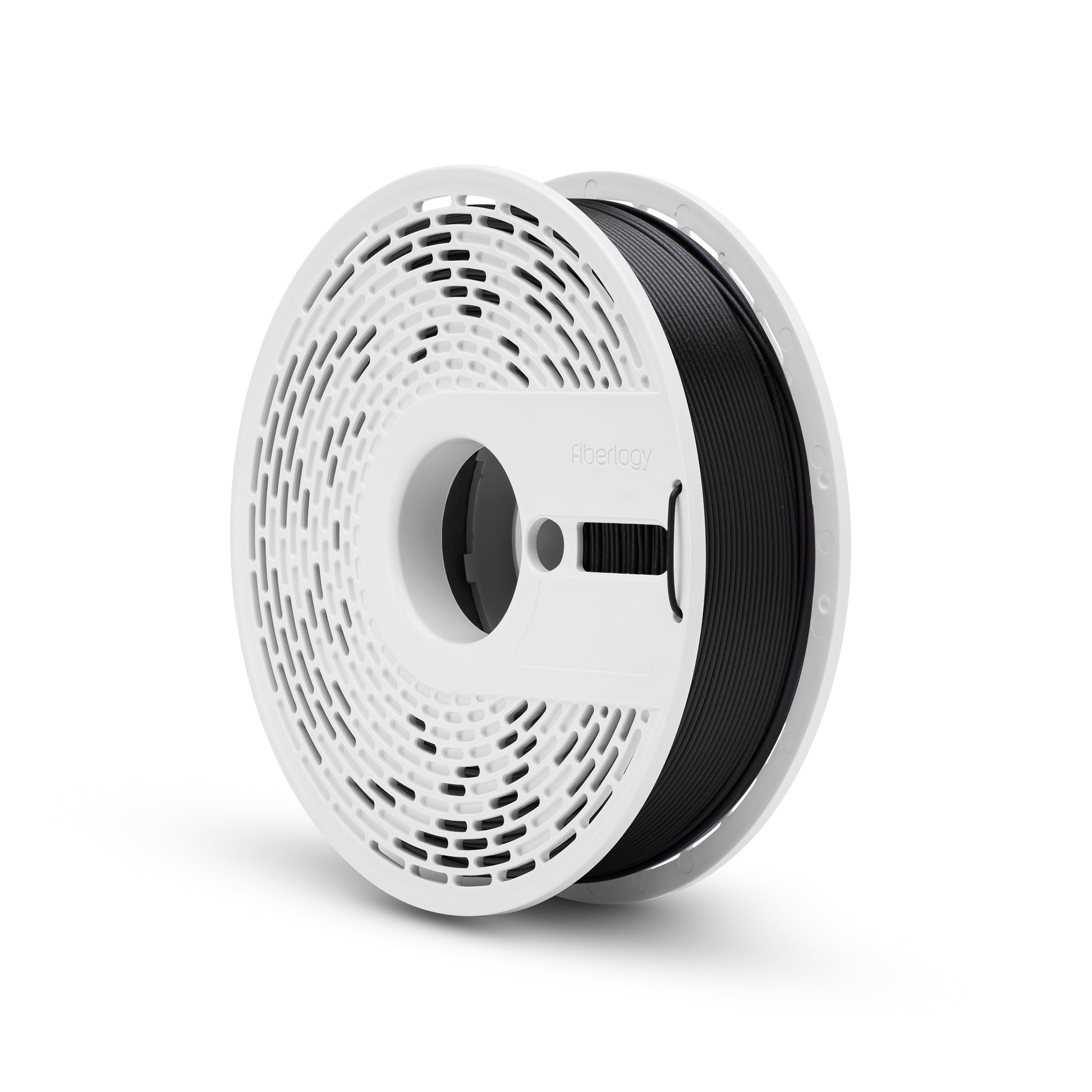 Fiberlogy MattFlex 40D Black Spool Side View