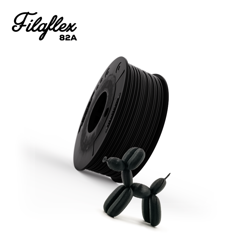 Recreus Filaflex 82A Black 250g spool