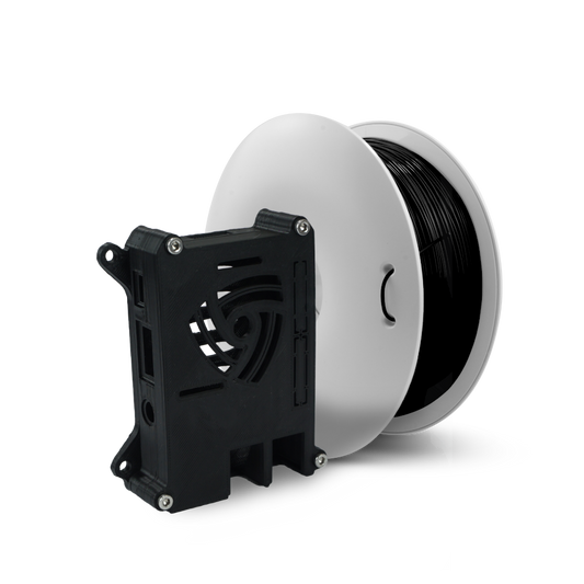 Fiberlogy ESD ABS Spool with Sample Print Black