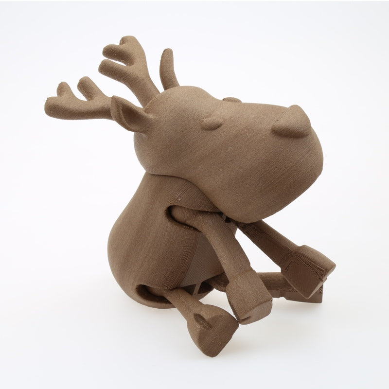 Fiberlogy FIBERWOOD Filament - Beautiful Artistic 3D Material with Unique Qualities 1.75mm, 0.75kg (1.65lbs.)