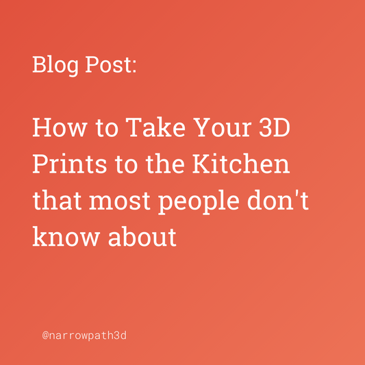 Food Safe 3D Printing Materials: How to Get Started That Most People Don't Know About