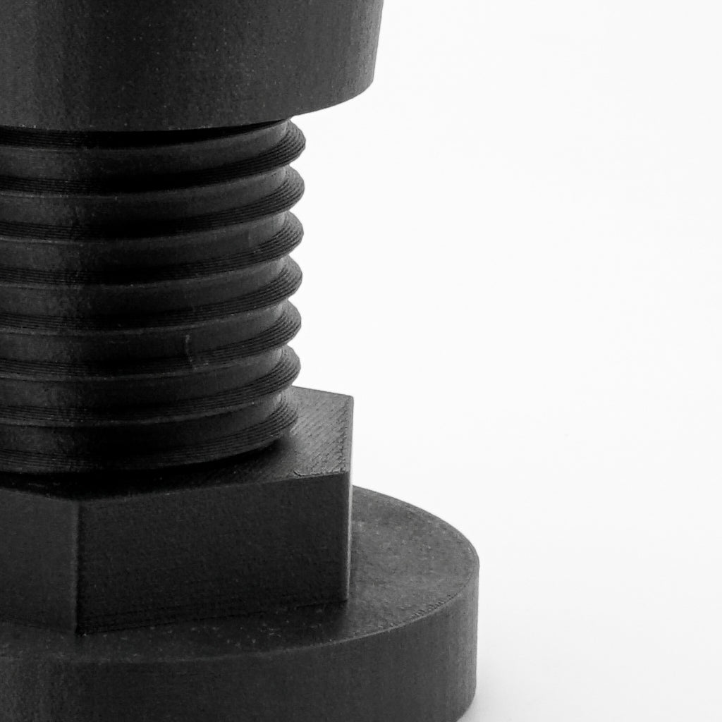 FIBERLOGY PLA+CF - Precise durable carbon fiber PLA 3D printing filament, 1.75mm, 0.85kg