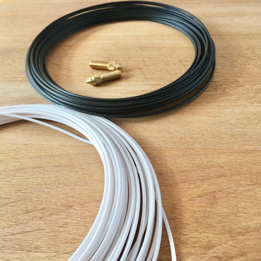 Fiberlogy Matte PET-G Filament Sample Size 15-30g - Premium Easy to Print PET-G with Matte Surface, 1.75mm, 0.85kg (1.87lbs.)