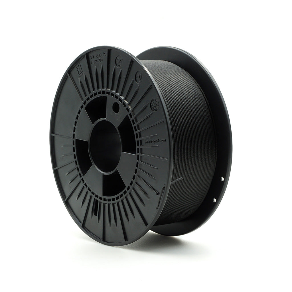 3/4 spool view - Black (1 kg)