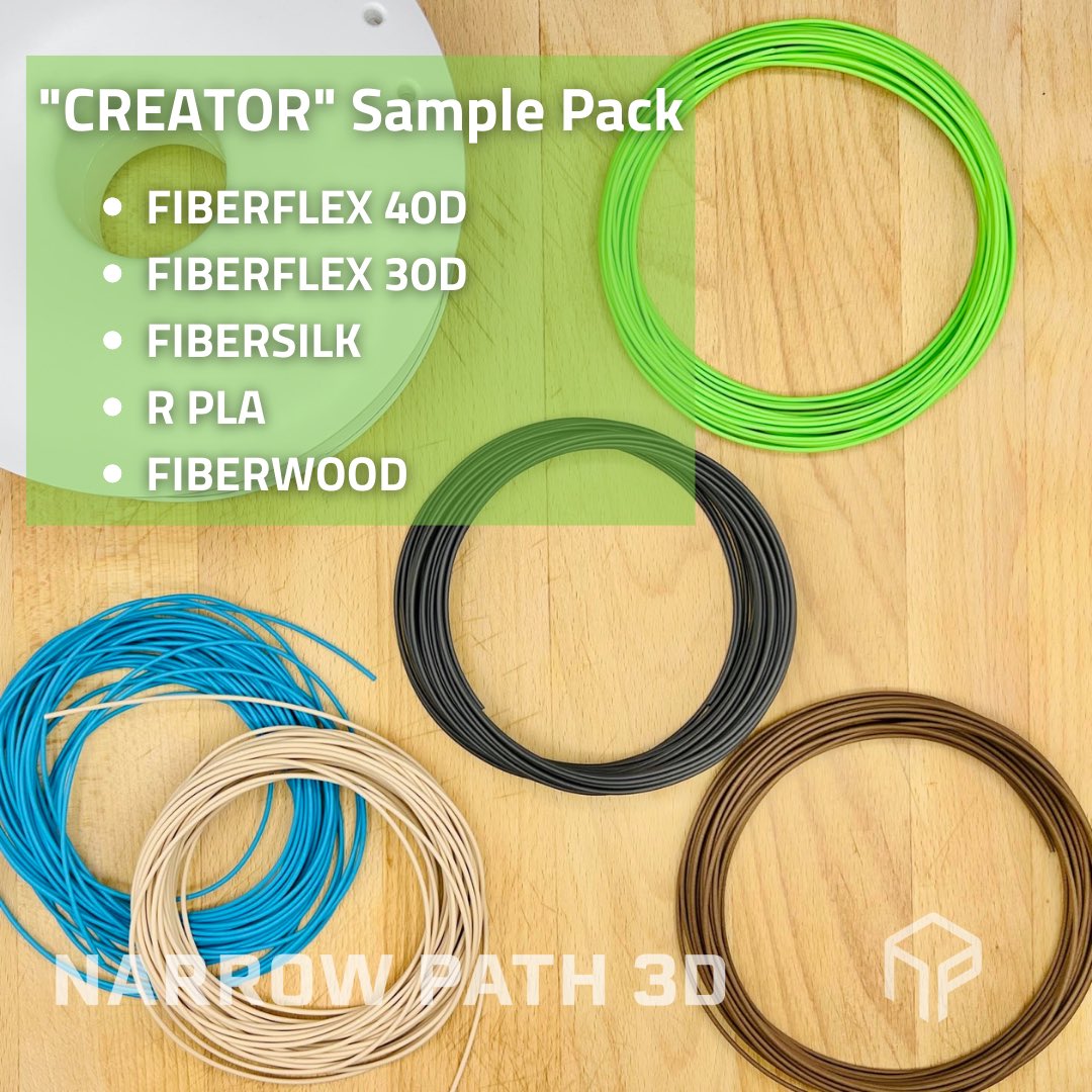 Fiberlogy "CREATOR" sample pack exclusive at Narrow Path 3D