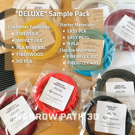 Fiberlogy "DELUXE" sample pack exclusive at Narrow Path 3D