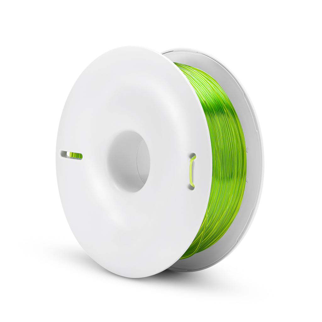 Fiberlogy EASY PET-G 3D printing filament spool TR Light Green