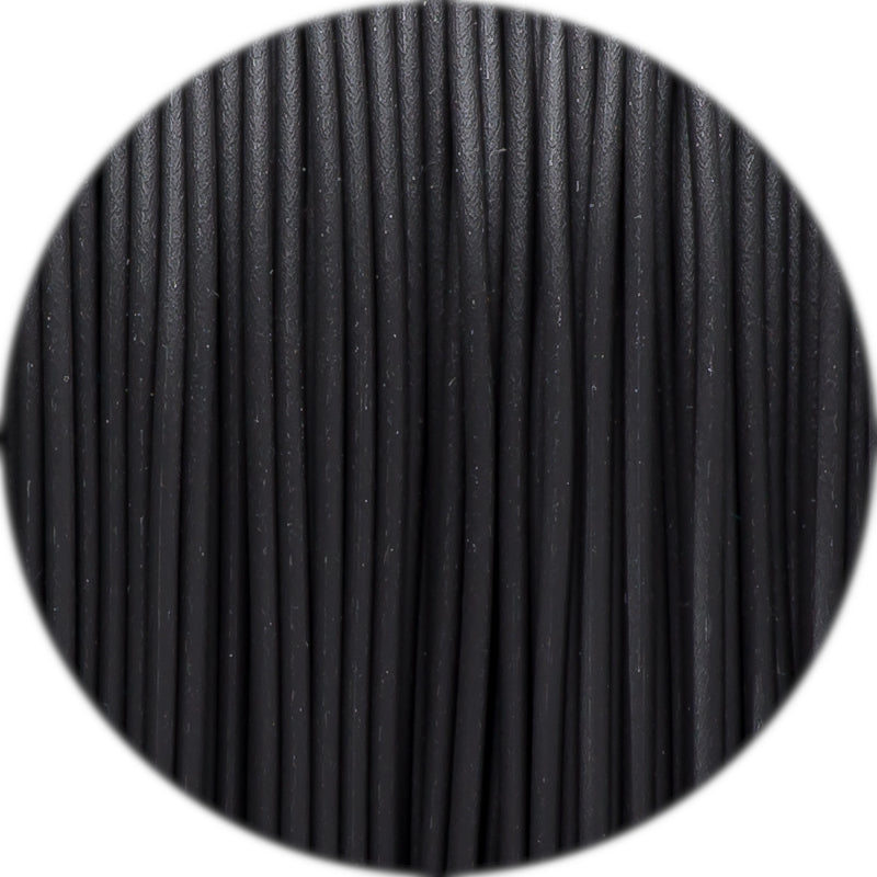 R PP Polypropylene - 100% Recycled Non-Toxic 3D Printer Filament Close up Anthracite