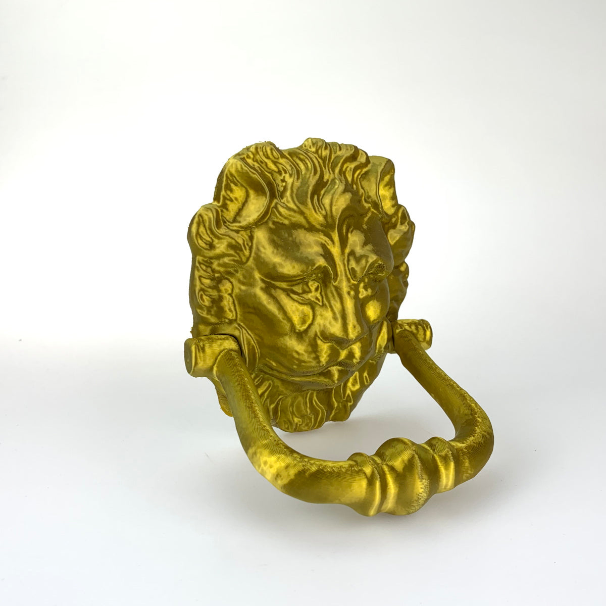 Fiberlogy Filament FIBERSILK METALLIC Sample 3D Print in Brass