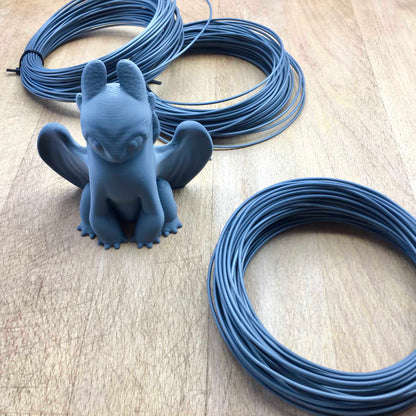 Fiberlogy HIPS Samples with Test Print Graphite