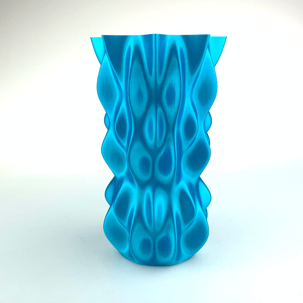 Fiberlogy-FiberSilk-Metallic-Turquoise-Printed-Vase