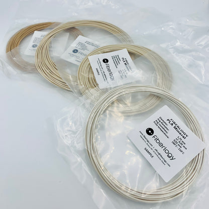 Fiberlogy Fiberwood and Mineral PLA 3D Printer Filament Samples 