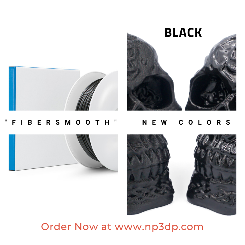 New Fiberlogy FiberSmooth Filament - Professional Easy to Smooth PVB 3D Printing Material 1.75mm, 0.5kg