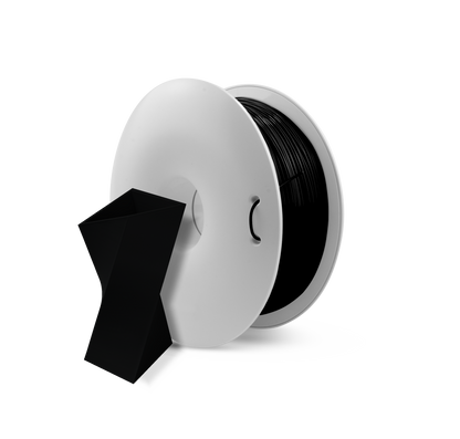Fiberlogy ABS PLUS Black Spool with Print
